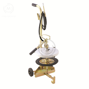 Pompa Mobile per Riempimento di Olio e Grasso, Pompa Pneumatica per Lubrificazione, Pompa per Olio Motore con Carrello - Product Image 6