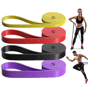 Bandes d'exercice en matériau TPE, bandes de résistance durables pour le fitness et la mise en forme du corps, entraînement d'étirement - Product Image 1