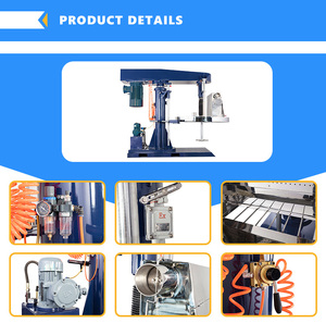 Tùy chỉnh cắt cao tốc độ cao mực lỏng sắc tố Sơn phân tán hòa tan máy Máy xay sinh tố Mixer fdg phân tán máy - Product Image 3