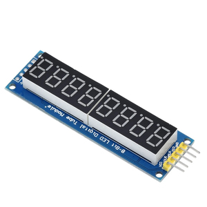 74HC595 cwg 8-Digit 8บิต8bit ดิจิทัลหลอดควบคุมการแสดงผลสีแดงสาม <span class=keywords><strong>IO</strong></span> สำหรับไดรเวอร์595จัดส่งรวดเร็ว - Product Image 1