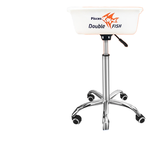 Double Fish <span class=keywords><strong>Ping</strong></span> <span class=keywords><strong>Pong</strong></span> Table Tennis Training Basket Mobile Multi-Ball Tray Ball Collector SQ02 Sports Entertainment Storage - Product Image 1