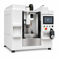 VMC-215 Petite fraiseuse CNC domestique légère, mini centre d'usinage vertical à trois axes de bureau, multifonctionnel