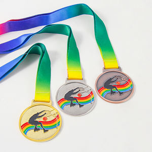 Medallas Deportivas Clásicas JZ 2026 Personalizadas de Aleación de Zinc para Natación, Kickboxing, Lucha Libre, Fútbol, Pickleball, Baloncesto - Product Image 2
