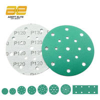 Papier abrasif en céramique d'alumine verte imperméable de 6 pouces P40-P2000 pour le polissage des métaux et l'automobile