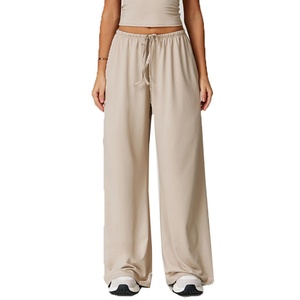 Pantalons de yoga d'entraînement sportifs longs pour femmes personnalisés, respirants, élastiques, taille mi-haute, leggings de sport disponibles - Product Image 3