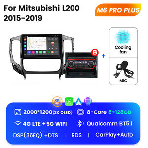 Mekede M6 <span class=keywords><strong>Pro</strong></span> ระบบเครื่องเสียงมัลติมีเดียสำหรับรถยนต์ระบบแอนดรอยด์12 QLED สำหรับมิตซูบิชิ L200 2015 <span class=keywords><strong>2019</strong></span> - Product Image 5