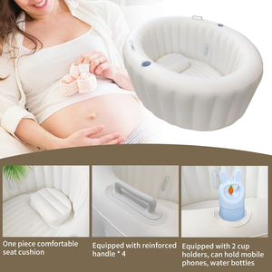 Piscina impermeable ecológica inflable <span class=keywords><strong>de</strong></span> PVC para interiores con cubierta <span class=keywords><strong>de</strong></span> piscina para el hogar Kit <span class=keywords><strong>de</strong></span> parto Esenciales <span class=keywords><strong>de</strong></span> trabajo y entrega para niños - Product Image 6