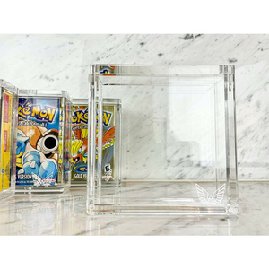 clear lucite booster box protector game case acrylic pokemon booster box container