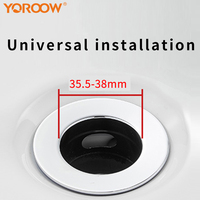 Tapón Universal para Lavabo de Baño con Recolector de Pelo, Tapón Antiobstrucciones para Bañera, Filtro de Drenaje para Lavabo, Moderno, 90g