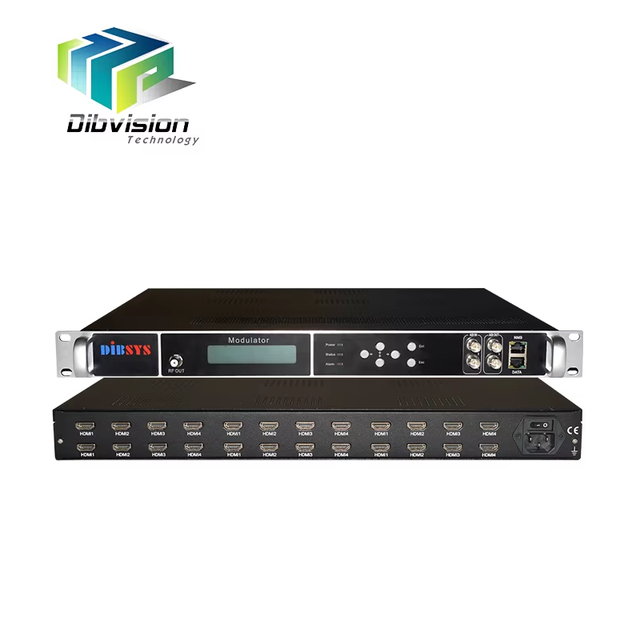 (Q724M) Cost Effective 24 Channels 1080p Digital Rf Isdbt H.265 Encoder Modulator for Catv System