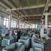 Transformateur d'extérieur fiable Leineng 100 kVA 11 kV à trois phases, bobinage en cuivre anticorrosion pour le programme d'électrification côtière du Gabon