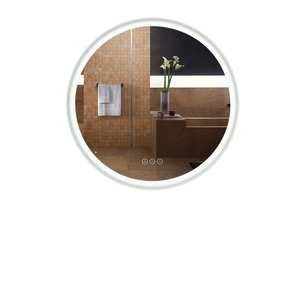 Hotel-Grade Frameless Backlit Bathroom Mirror with <strong>LED</strong> <strong>Light</strong> Multi-Function Intelligent <strong>Operation</strong> Accurate <strong>Color</strong> Rendering - Product Image 4
