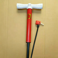 Mini pompe à air manuelle multifonctionnelle en acier pour pneus de vélo, avec pression de 30-50 PSI, pour scooter, ballon, moto