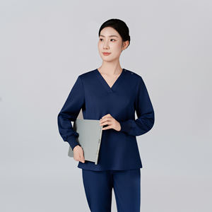 Divisa Medica <span class=keywords><strong>per</strong></span> Donne, Camicia e Pantaloni <span class=keywords><strong>per</strong></span> Medici e <span class=keywords><strong>Infermieri</strong></span>, Uniformi Ospedaliere in Tagli Eleganti e Vari Design - Product Image 1