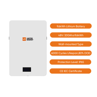 Kit solaire domestique 16 kW 30 kWh, 40 panneaux solaires de 450 W, 2 onduleurs de 8 kW, 3 batteries pour l'installation sur le toit de la maison