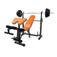 Banc de musculation inclinable et pliable, réglable, portable, multifonctionnel, pour haltères et exercices de musculation, vente en gros