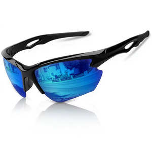 High Quality Frame <b>Polarized</b> <b>Men</b> UV400 Sport Cycling <b>Sunglasses</b> Anti Glare Outdoor Sports Running Glasses - Product Image 1