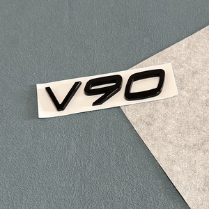 Emblema Metálico 3D B3 B4 B5 B6 B8 T4 T5 T6 T8 AWD, Decoração de Lateral de Carro, Adesivo para Porta-Malas Traseiro para VOLVO V60 V40 S60 S90 XC60 XC90 - Product Image 3