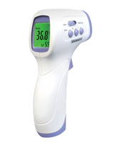 Thermomètre frontal et de fièvre infrarouge numérique sans contact pour la prévention de l'épidémie du virus Ebola, thermomètre laser humain