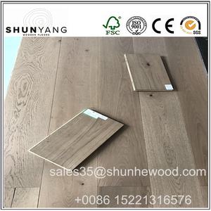 Clique rápido 14mm,15mm,21mm Estilo Clássico Rústico ABCD /CDE Grau Antigo Euro Revestimento De Madeira De Carvalho Branco - Product Image 4