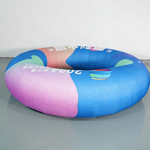 Flotador Inflable con Forma de <span class=keywords><strong>Donut</strong></span> con Logotipo, para Mantenerse Flotando, Decoración Visual para Centros Comerciales y Tiendas - Product Image 2