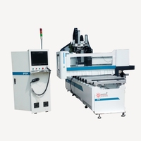 Perceuse CNC PTP-Centre de forage de porte et de panneau de bois de précision pour applications industrielles