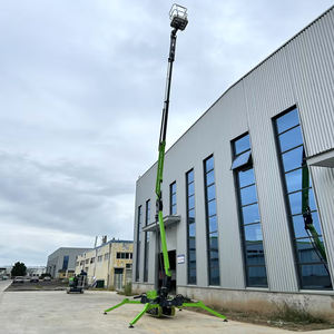 Crawler Spider Boom Lift karet dilacak meja angkat artikulasi 14m 16m <span class=keywords><strong>Platform</strong></span> pengangkat kerja udara - Product Image 4