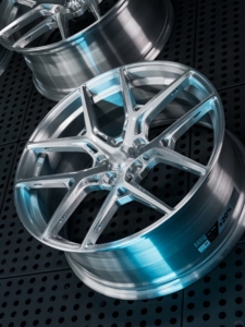 Mâm xe độ 18' 19' 5 lỗ 5x100 5x114.3 5x112 màu đen bóng hợp kim nhôm đúc dành cho Honda Civic Type-R - Product Image 3