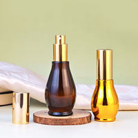 Flacon en verre pour huile essentielle de luxe