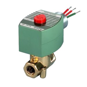Válvula Solenoide Asco de 2 Vías Normalmente Cerrada de Latón AC 230V para Aire, Agua, Vapor y Aceite - Product Image 3
