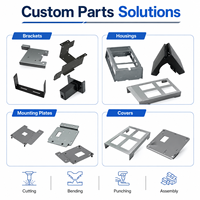 Supports en tôle de précision sur mesure, plaques de montage, découpe laser, pliage, estampage, service de fabrication OEM ODM