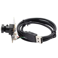 Módulo de Cámara USB Smeiker 4MP H.264 con Sensor AR0331, Gran Angular, Mini WDR, con Micrófono (Plug & Play)