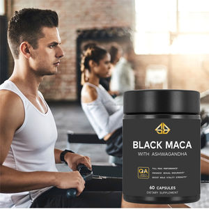 Suplemento Orgánico de Maca Negra y Ashwagandha para el Alivio del Estrés, Mejora de la Energía, Apoyo al Estado de Ánimo y al Sistema Inmunitario, 60 Cápsulas - Product Image 4