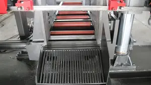 Maquinaria de corte de metal y hierro de aluminio Máquinas de sierra horizontal Sierra de cinta Máquinas manuales de acero automáticas Proporcionadas soporte en línea