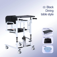 Chaise de soins multifonctionnelle pour personnes âgées alitées, avec levage hydraulique assisté, modèle de base