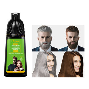 Tinte Profesional para el Cabello con Ingredientes Naturales a Base de Plantas, <span class=keywords><strong>Sin</strong></span> Amoníaco, 10 Minutos, Fácil de Usar, Champú de Color Marrón para el Cabello de Acción Rápida - Product Image 5