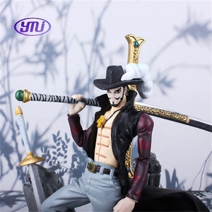 Figura de acción de Dracule Mihawk de One Piece, modelo de personaje de anime, juguete coleccionable de PVC. - Product Image 3