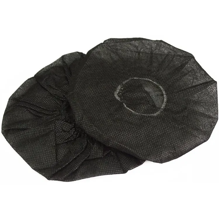100 pcs Disposable Non-Woven Stretchable Sanitary Headphone Covers Earcup for Most On Ear Headphones with 10~12cm Earpads