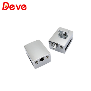 Deve Zink legierung Custom Modern Center Wasserdichte Toilette Dusch verriegelung Glas Öffentliches Badezimmer Schiebetür schloss - Product Image 6