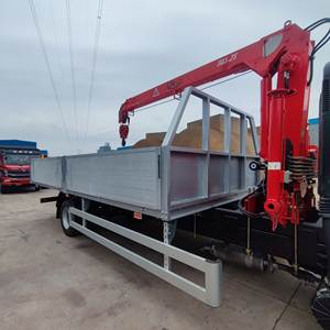 Isuzu 4*2 serbaguna Zoomlion kompatibel 5Ton Truck-mount Crane digunakan Beari Cina pompa hidrolik derek digerakkan mesin derek - Product Image 2