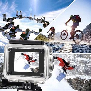Melhores vendas Sport <span class=keywords><strong>Mini</strong></span> <span class=keywords><strong>Camera</strong></span> HD Waterproof 1080P Screen Color Video Underwater Camcorder Action Cameras