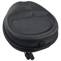 Étui pour casque d'écoute Oxford à coque rigide en EVA personnalisé avec fermeture éclair pochette de voyage étanche pour un rangement pratique et le transport d'accessoires