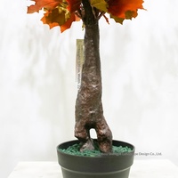 Meilleure vente du fabricant : Plante artificielle en pot, petit arbre d'érable simulé, style européen, pour décoration intérieure/extérieure