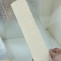 Panneau d'isolation en aluminium et phénolique, panneau de toiture isolé, panneau de plafond, panneau d'isolation de 20 mm pour entrepôt, usine