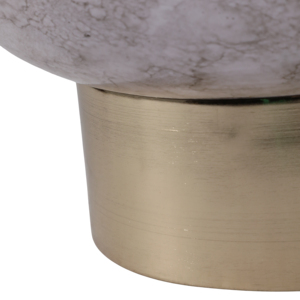 Set di 3 vasi effetto marmo con base dorata per decorazioni interne ed esterne - Product Image 6