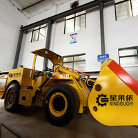 Xingguoyi XGY WJD-1.5 1,5m Niederflur-Elektro-Diesel-Dual-Power-Motor-PLC-Scooptram Untertage-Bergbaulader für Erz
