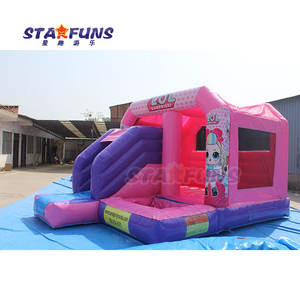 Tobogán inflable <span class=keywords><strong>LOL</strong></span> para casas de rebote de fiesta con sopladores <span class=keywords><strong>LOL</strong></span> Casa de rebote inflable niños Jumper Bouncer Combo - Product Image 2