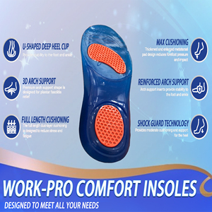 Plantillas de Gel EVA Antiestáticas y Cómodas con Diseño Lavable para Oficina y Caminatas Diarias - Product Image 4