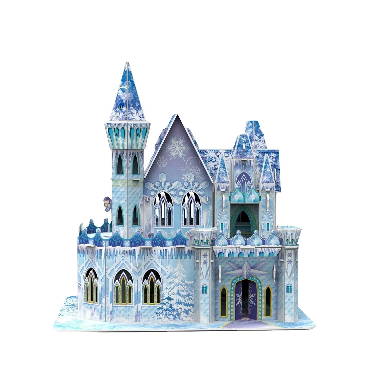 DIY Frozen Dollhouse Craft Kits for Girl Gift 3D Jisaw Puzzle