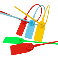 Sceau de sécurité en plastique personnalisé HUASHENG avec logo, code-barres, code QR, anti-effraction pour l'emballage et les camions